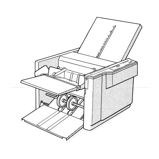 Duplo DF-520 Instruction Manual