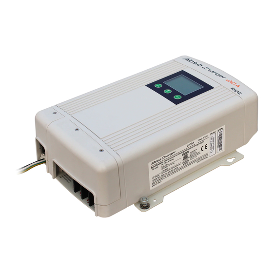Kisae Abso Charger 12V 20A Owner's Manual