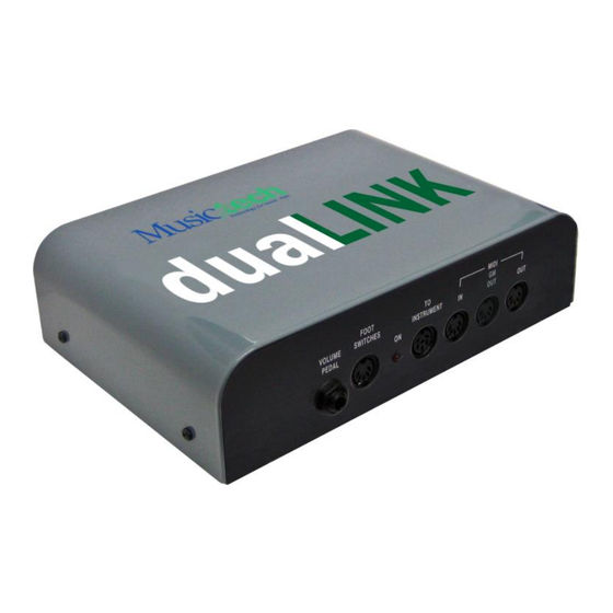 Musictech DualLINK Owner's Manual