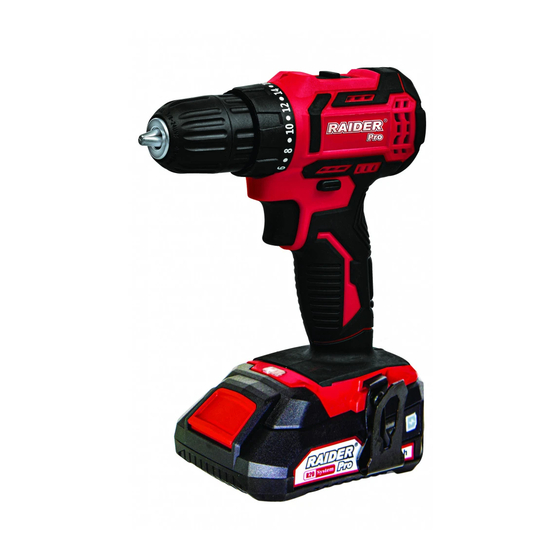 Raider RDP-SBCD20 Set User Manual