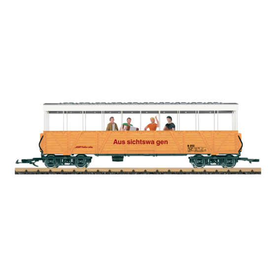 LGB RhB offener Güterwagen mit Band Manual
