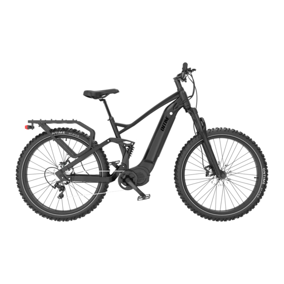 ontime PHANTOM EBIKE Manuals