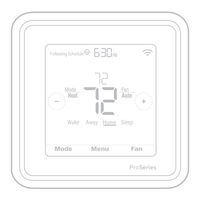 Honeywell Home T6 Pro Z-Wave Professional Install Manual