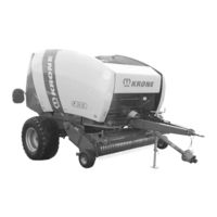 Krone COMPRIMAF V 1501 XC Original Operating Manual