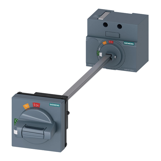 Siemens 3VA9277-0FK2 Series Operating Instructions Manual