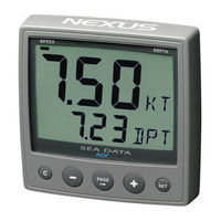 Nexus NX Sea Data Installation And Operation Manual