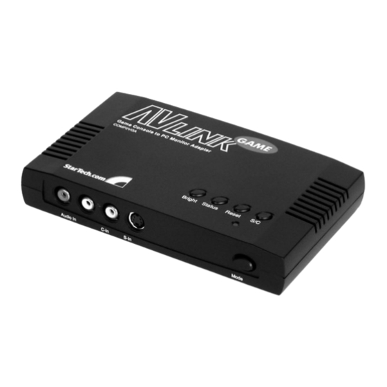 StarTech.com COMP2VGA Instruction Manual