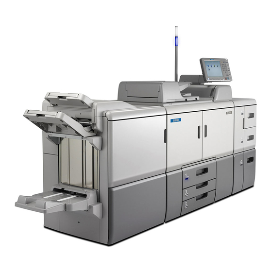 Ricoh Pro 8100S User Manual