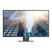 Dell P4317Q Quick Setup Manual