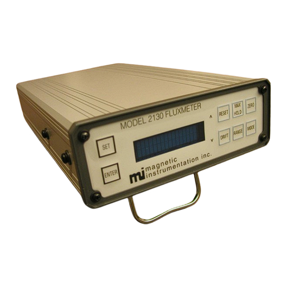 Magnetic Instrumentation 2130 Instruction Manual