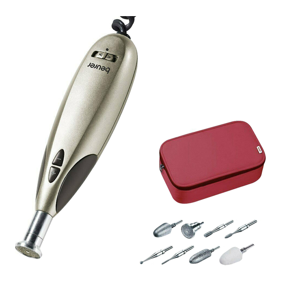 Beurer MP 60 Instructions For Use Manual