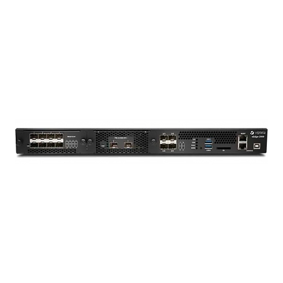Viptela vEdge 2000 Manual