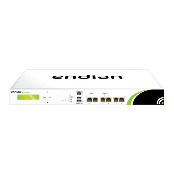 ENDIAN Hotspot 500 Quick Start