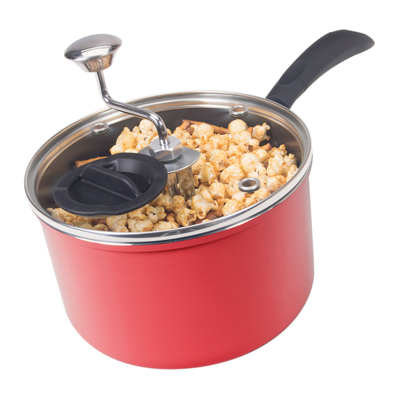 ZIPPY Pop Stovetop Snack Maker Use And Care Instructions
