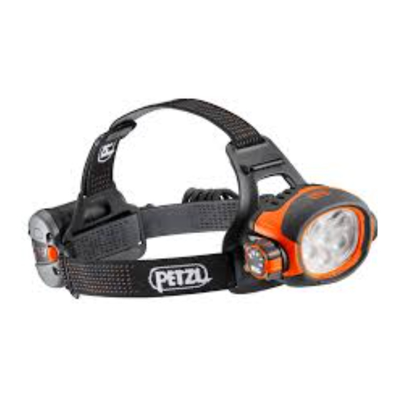 Petzl ULTRAWIDE Manual