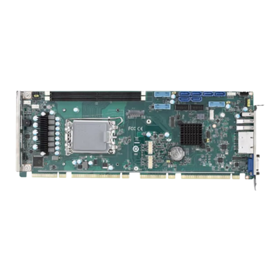 Advantech PCE-5133 Startup Manual