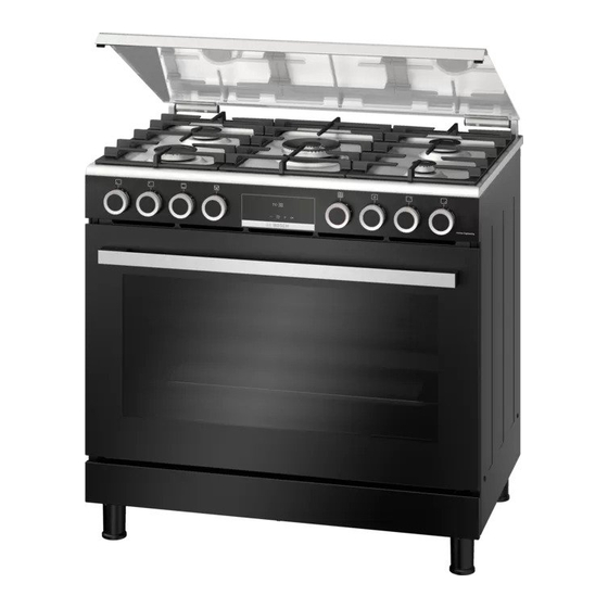 Bosch HGX5G7W 0 Series Instruction Manual