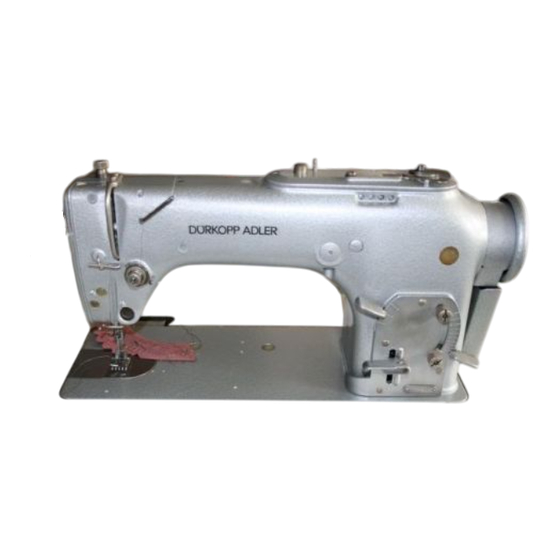 Duerkopp Adler 265 Spare Parts
