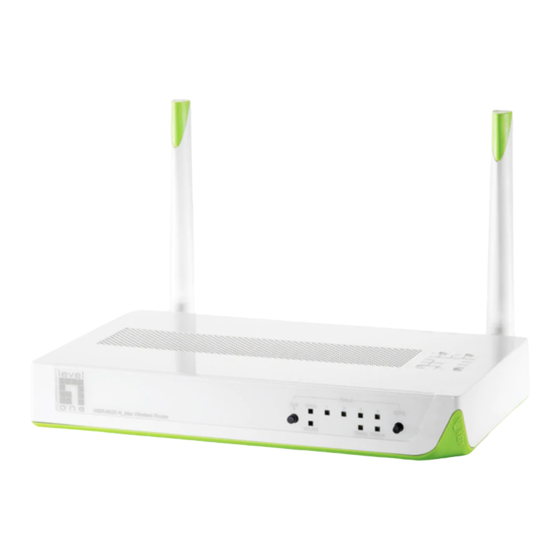 LevelOne WBR-6020 Quick Installation Manual