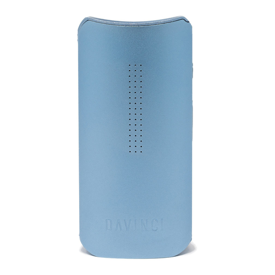 DaVinci IQ Owner's Manual