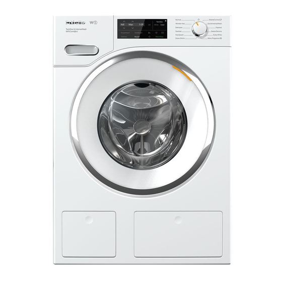 Miele WWH 860 Operating And Installation Instructions