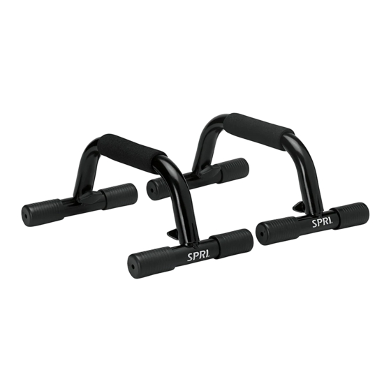 SPRI Push-Up Bars Assembly Instructions
