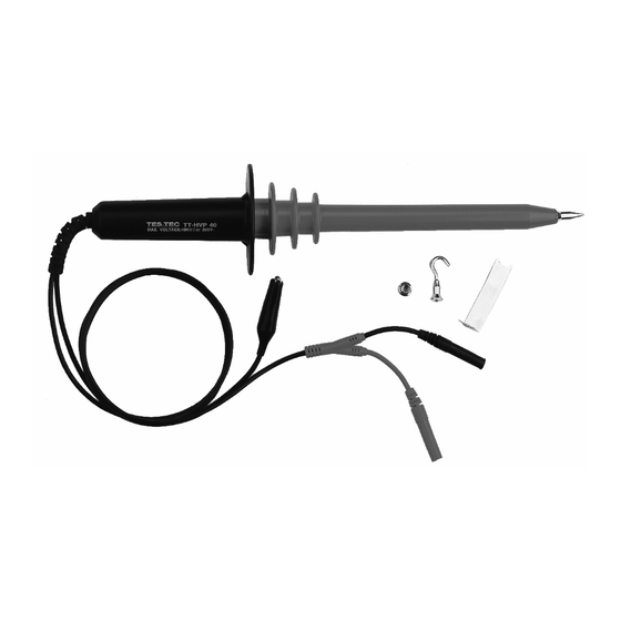Testec TT-HVP 40 User Manual