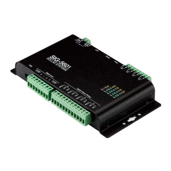 Sollae Systems SIG-5600 User Manual