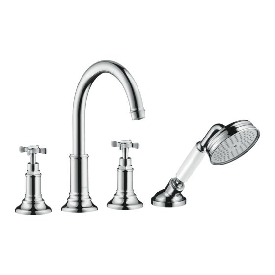 Hans Grohe AXOR Montreux 16546 Series Manuals