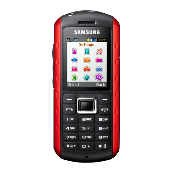 Samsung GT-B2100 User Manual
