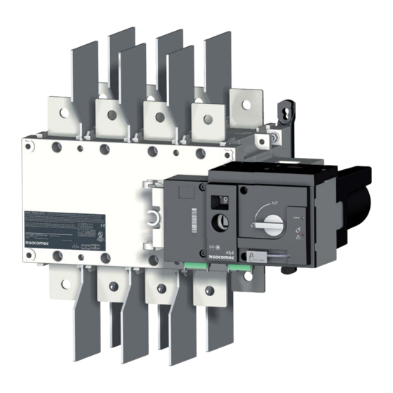 socomec ATyS Series Instruction Manual