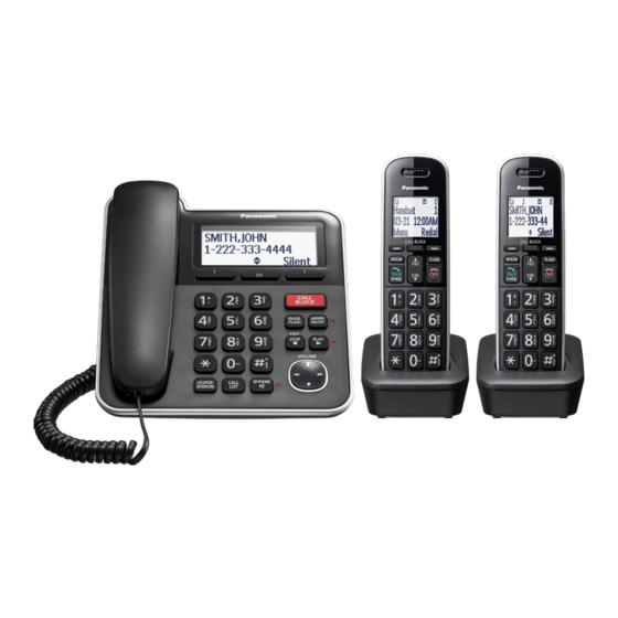 Panasonic KX-TGB852 Operating Instructions Manual