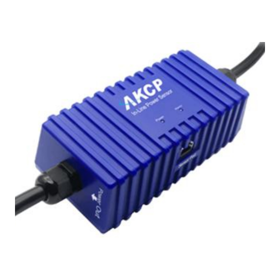 AKCP Inline Power Meter AC Manual