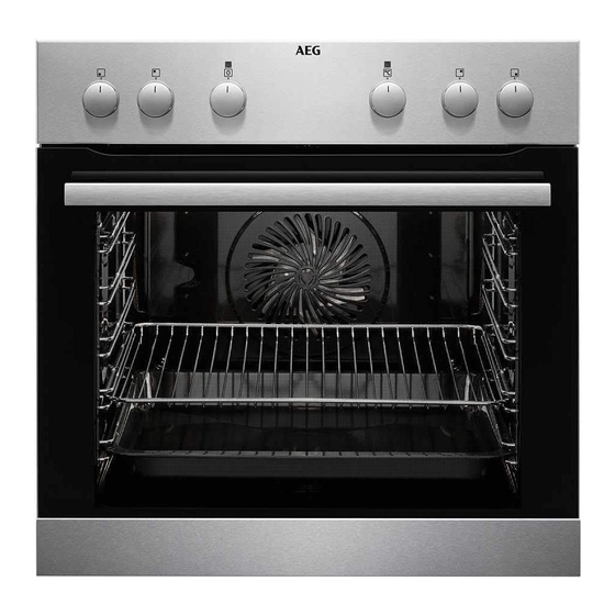 User Manuals: AEG EEB230010 Built-in Oven