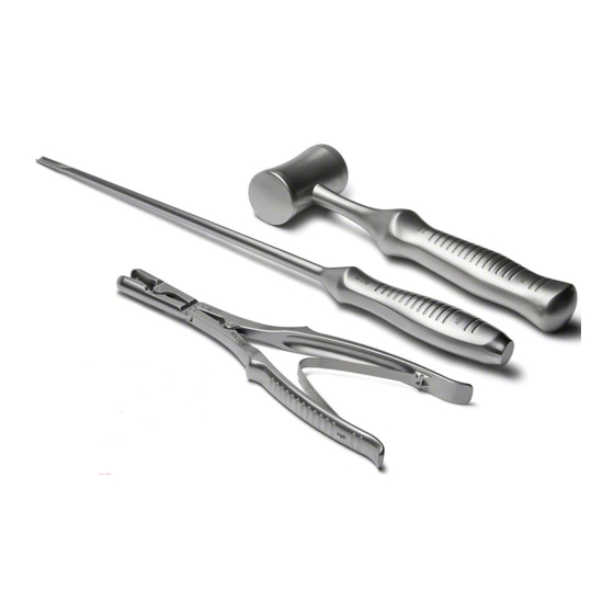 B. Braun Aesculap Orthopaedics Instructions For Use Manual