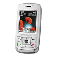 Samsung SGH E250 - Cell Phone 13 MB User Manual