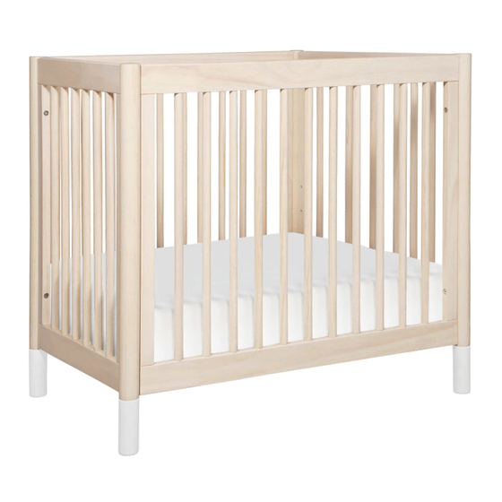 Babyletto Gelato M12998 Instructions Manual