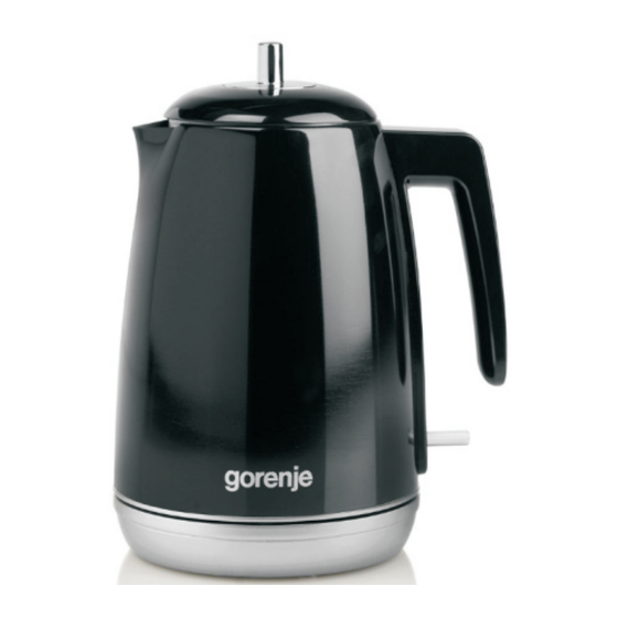 Gorenje K15RLBK Instruction Manual