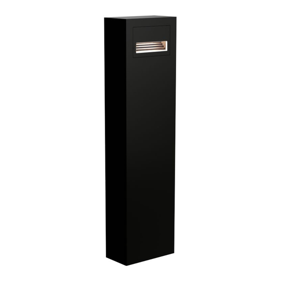 B-K lighting Yukon Bollard Installation Instructions