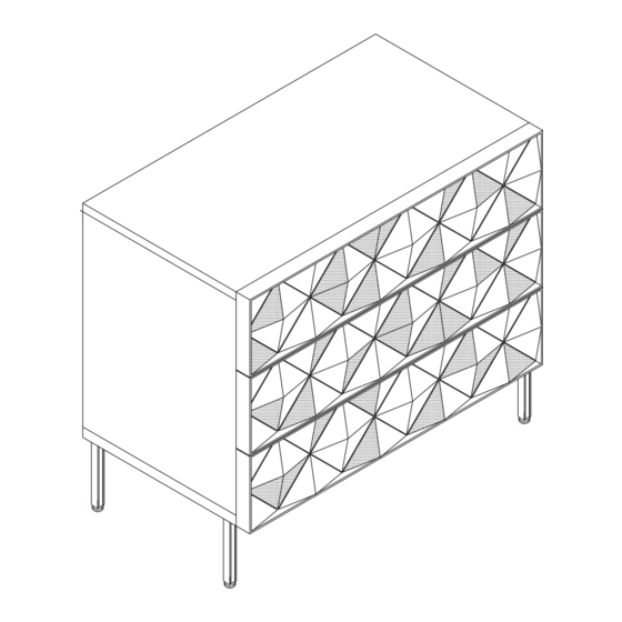 West Elm ROAR + RABBIT DIAMOND RHOMBUS 9050118 Assembly Instructions Manual