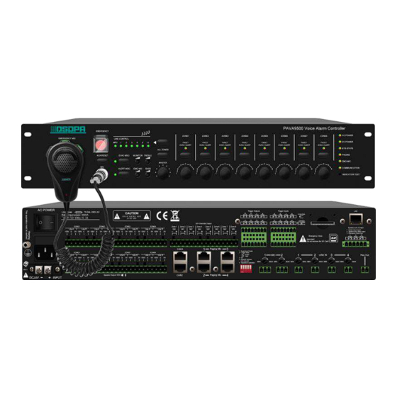 DSPPA PAVA9500 Manual