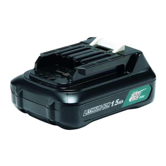Makita BL1021B CXT Manuals