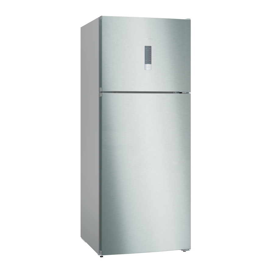 Siemens iQ300 KD76NXI30M, iQ300 KD76N Series - Fridge-Freezer Manual