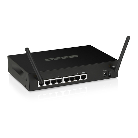 Sitecom WLR-4002B User Manual