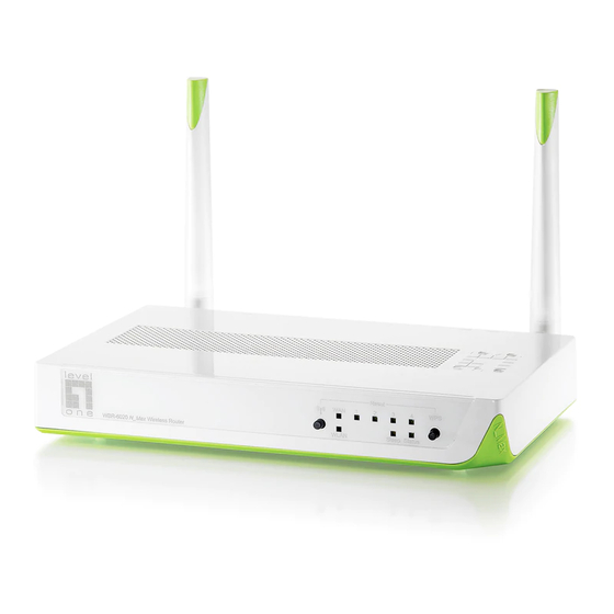 LevelOne WBR-6020 Technical Specifications