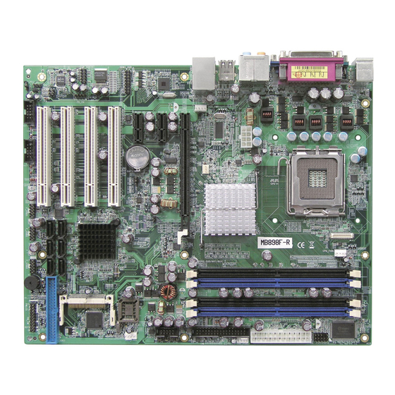IBASE Technology MB898 User Manual