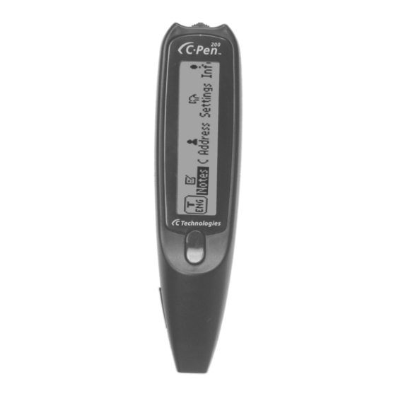 C-Pen 200 Manuals