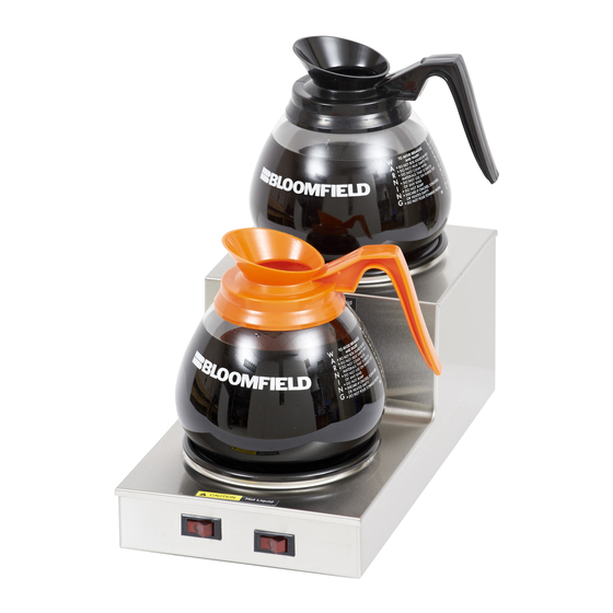Bloomfield 8708 Operation Manual