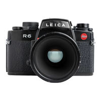 Leica R6 Instructions Manual