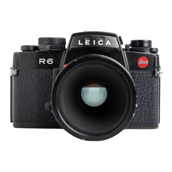 Leica R6 Manuals